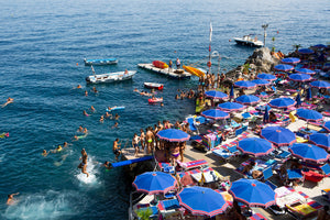 Beach Cowboy - Carla Coulson Limited Edition Fine Art Print, travel photography, Italy, beaches, beach photography