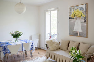 Late For Love - Carla Coulson Limited Edition Fine Art Print, mimosa flowers, flower photography, interior decor, floral art print