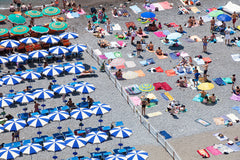 Positano Beach Two Sides To The Story - Carla Coulson Limited Edition Fine Art Print, travel photography, Italy, beaches, beach photography