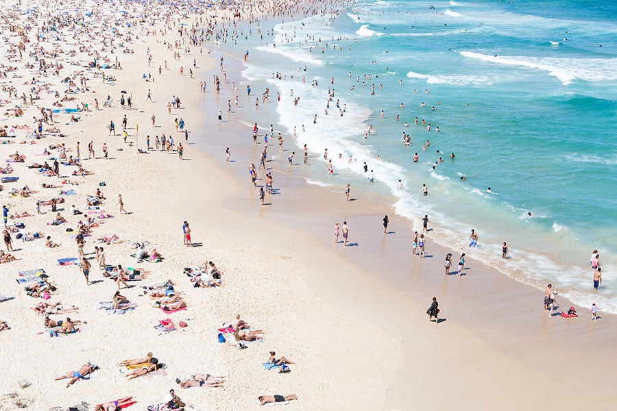 Bondi water jungle - Carla Coulson Limited Edition Fine Art Print, travel photography, Australia, Sydney, Bondi beach, beaches, beach photography