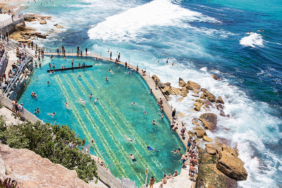Bronte Pool - Carla Coulson Limited Edition Fine Art Print, travel photography, Australia, Sydney, Bondi beach, beaches, beach photography