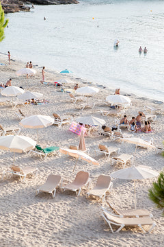 Just Us Ibiza - Carla Coulson Limited Edition Fine Art Print, travel photography, Spain, Ibiza, beaches, beach photography