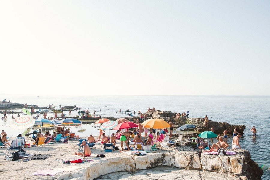 Lunar Landscape Puglia - Carla Coulson Limited Edition Fine Art Print, travel photography, Italy, beaches, beach photography