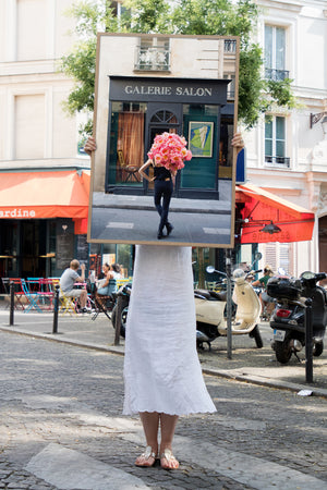 I Believe In Me - Carla Coulson Limited Edition Fine Art Print, peonies, floral art print, flower photography