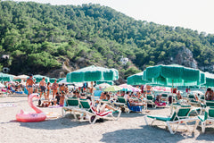 Pink Flamingo Ibiza - Carla Coulson Limited Edition Fine Art Print, travel photography, Spain, Ibiza, beaches, beach photography