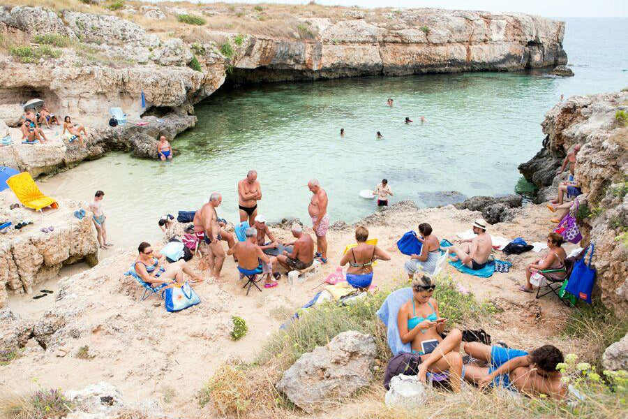 The Card Game - Carla Coulson Limited Edition Fine Art Print, travel photography, Italy, beaches, beach photography