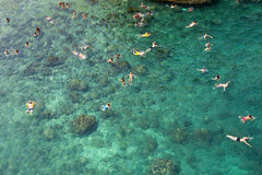 Swimmers Polignano A Mare - Carla Coulson Limited Edition Fine Art Print, travel photography, Italy, beaches, beach photography
