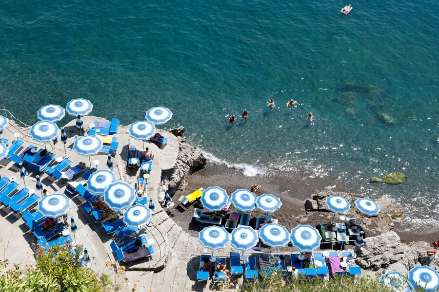 La Scogliera - Carla Coulson Limited Edition Fine Art Print, travel photography, Italy, beaches, beach photography