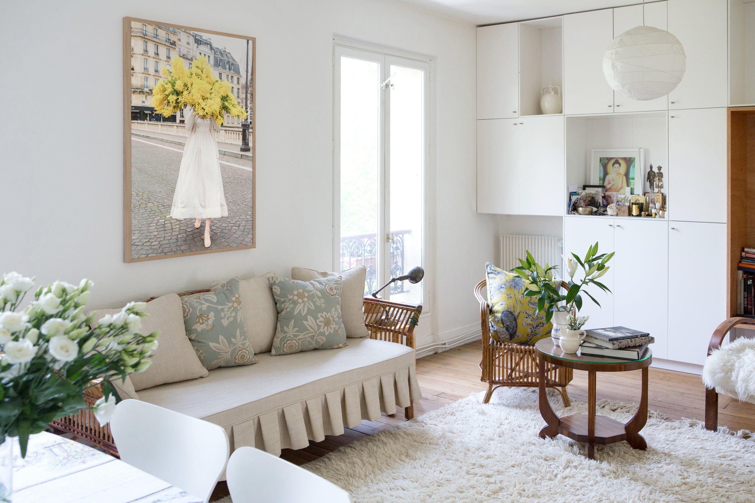 Late For Love - Carla Coulson Limited Edition Fine Art Print, mimosa flowers, flower photography, interior decor, floral art print