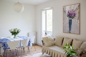 On My Way - Carla Coulson Limited Edition Fine Art Print, lilacs, flower photography, flower art, interior decor