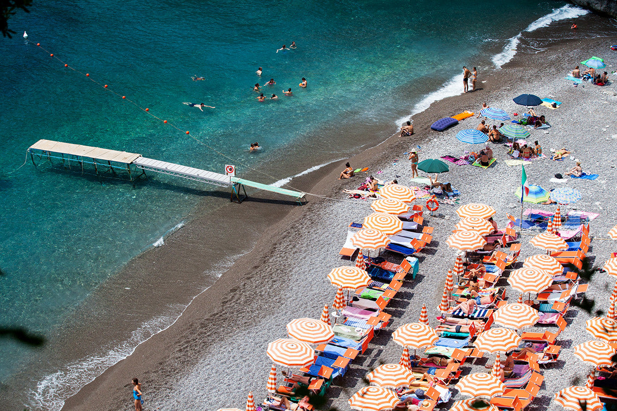 Arienzo Waiting - Carla Coulson Limited Edition Fine Art Print, travel photography, Italy, beaches, beach photography