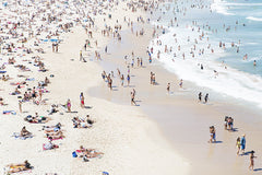 Bondi Lovers - Carla Coulson Limited Edition Fine Art Print, travel photography, Australia, Sydney, Bondi beach, beaches, beach photography