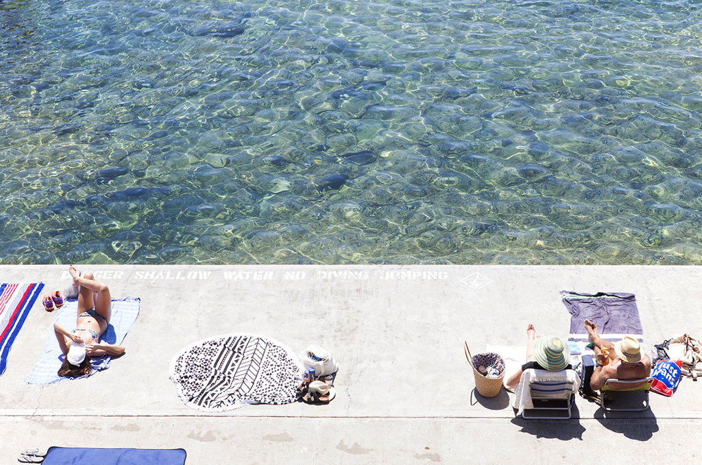 Half-Time Wylies Baths - Carla Coulson Limited Edition Fine Art Print, travel photography, Australia, Sydney, Bondi beach, beaches, beach photography