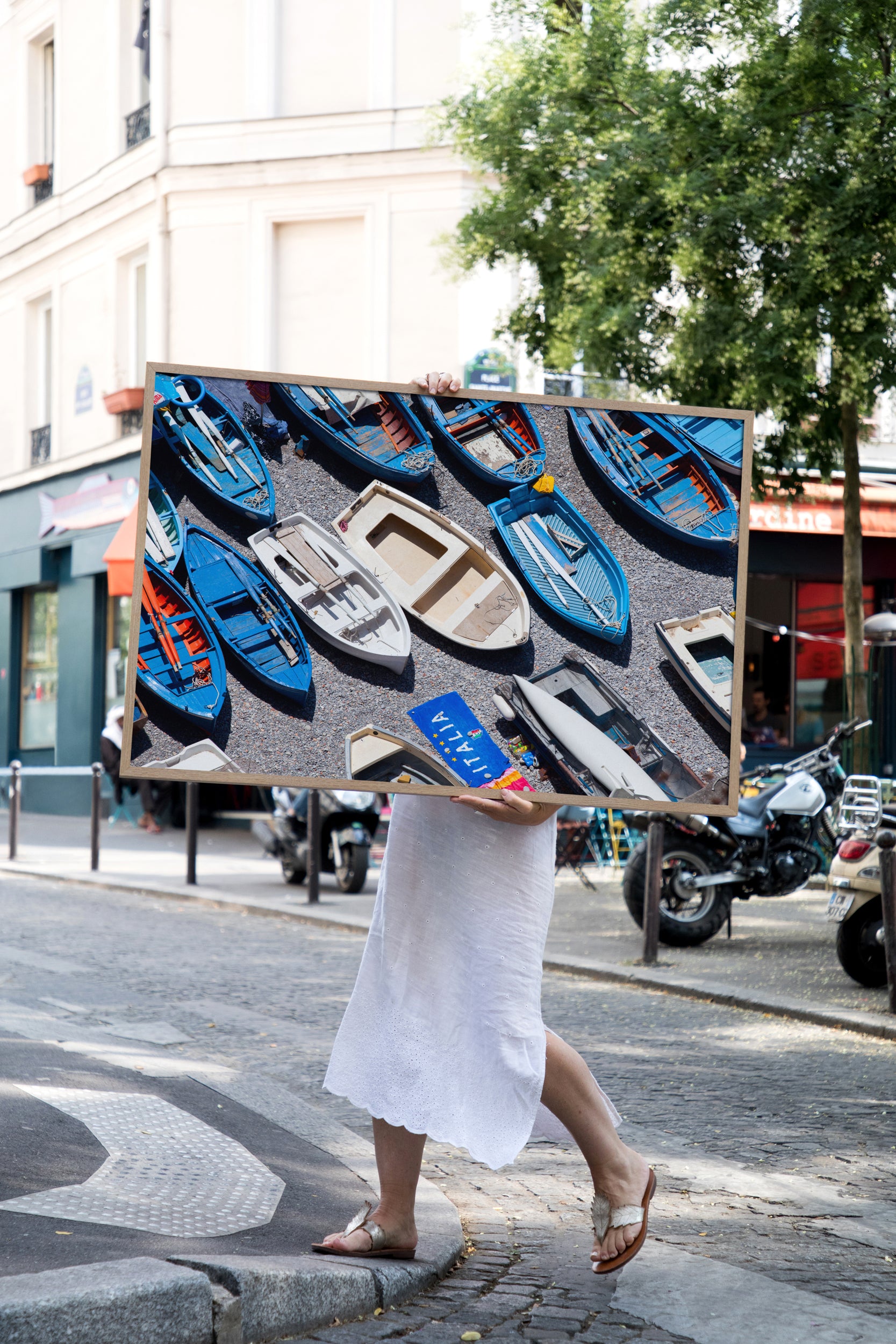 Boats Praiano - Carla Coulson Limited Edition Fine Art Print, travel photography, Italy, beaches, beach photography