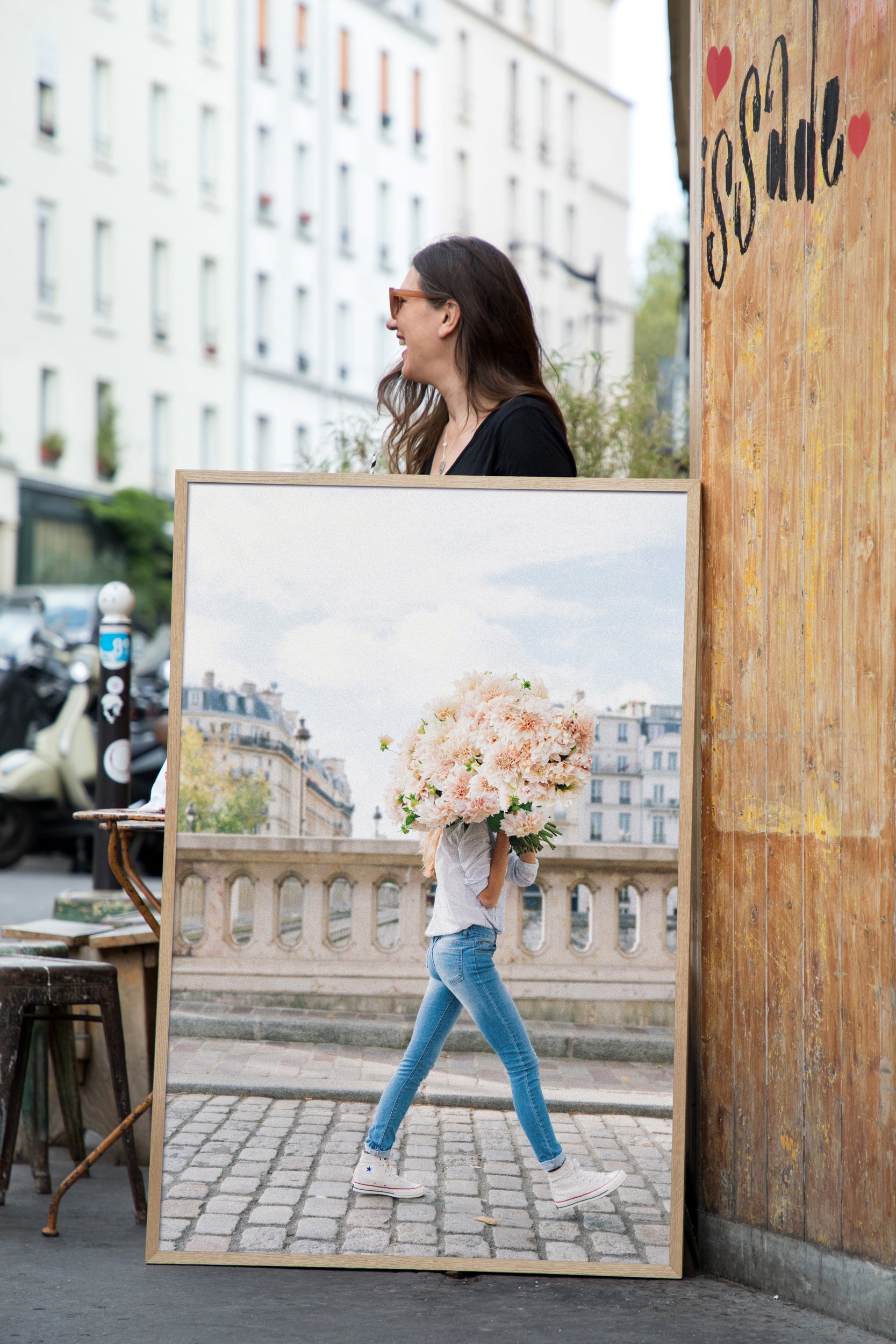 Joyful & Unstoppable - Carla Coulson Limited Edition Fine Art Print, dahlias, flower photography, floral print
