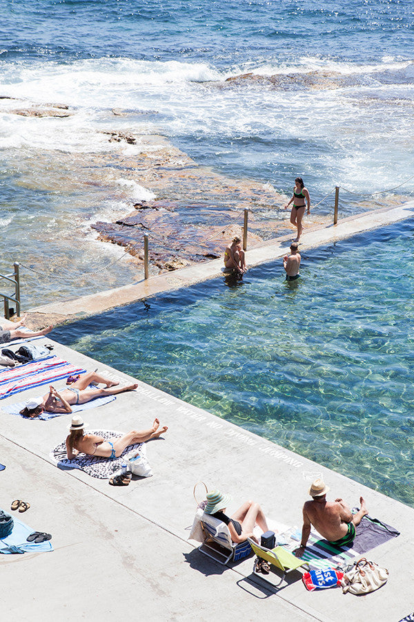 Wylies Baths Poll Position - Carla Coulson Limited Edition Fine Art Print, travel photography, Australia, Sydney, Bondi beach, beaches, beach photography