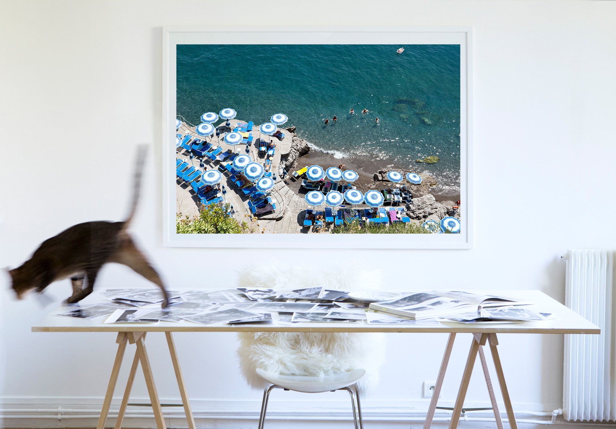 La Scogliera - Carla Coulson Limited Edition Fine Art Print, travel photography, Italy, beaches, beach photography, interior design
